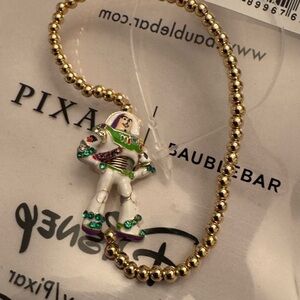 Sale! New Disney Baublebar BUZZ LIGHTYEAR Full size beaded Bracelet